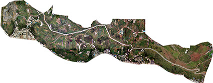 草海北坡卫星影像数据