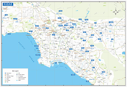 洛杉矶地图