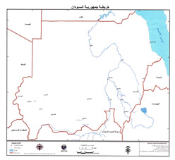苏丹矿产地图