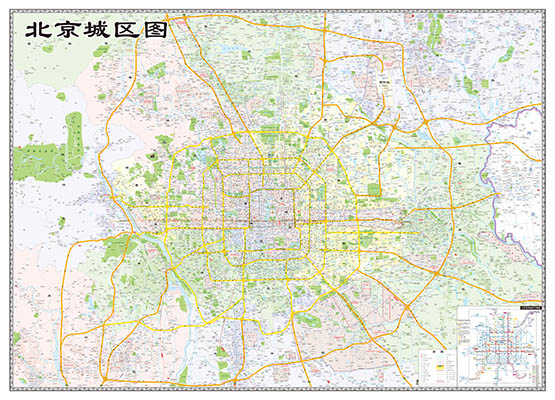 北京城区地图
