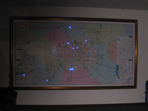 北京灯光地图