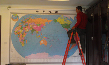 世界地图挂图