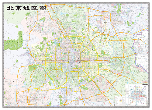 北京地图(北京全图)_地图制作|地图数字化|制作